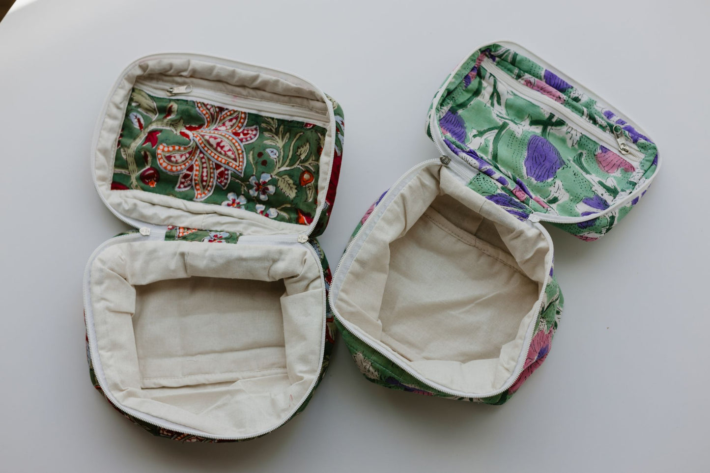 Block Print Elegance Keepsake Pouches