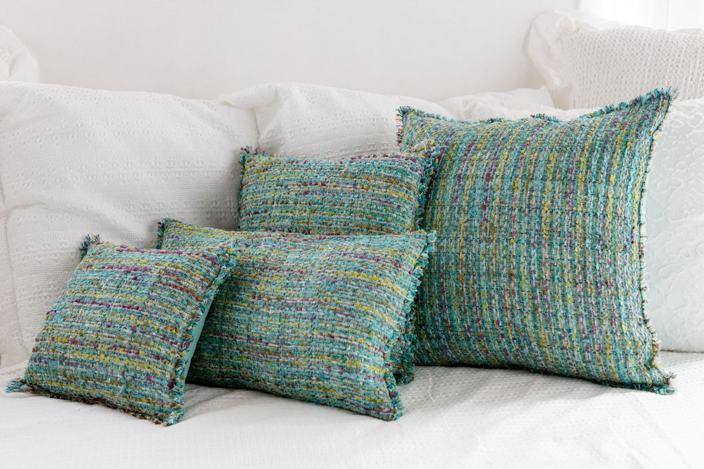 Ocean Drift 'Woven' Cushion Covers