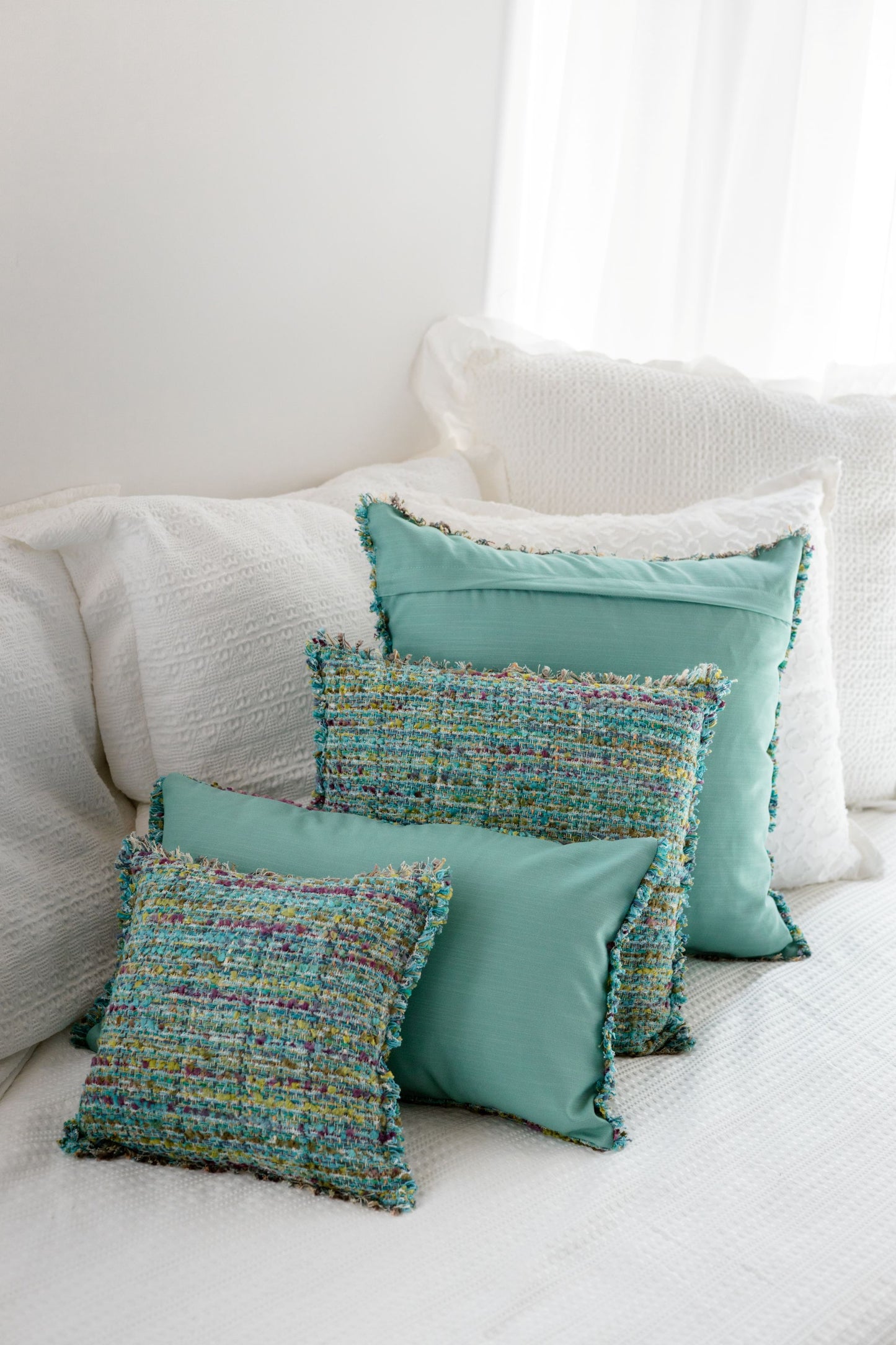 Ocean Drift 'Woven' Cushion Covers