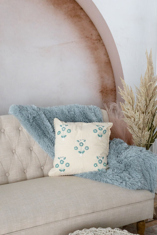 Morning Song 'Crochet' Cushion Covers