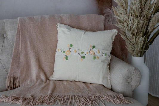 Nestled Harmony 'Crochet' Cushion Covers