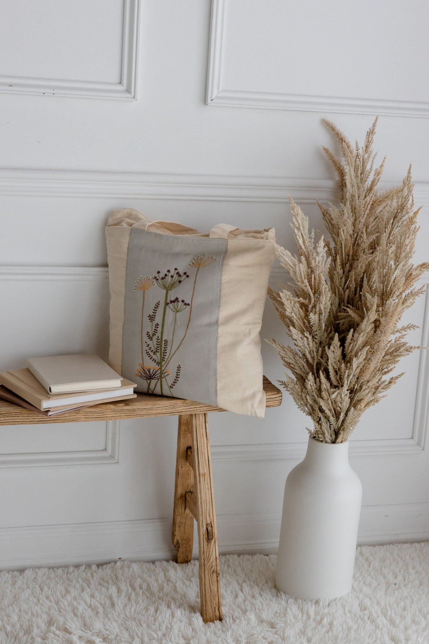 Meadow Queen 'Embroidered' Tote