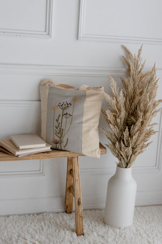 Meadow Queen 'Embroidered' Tote