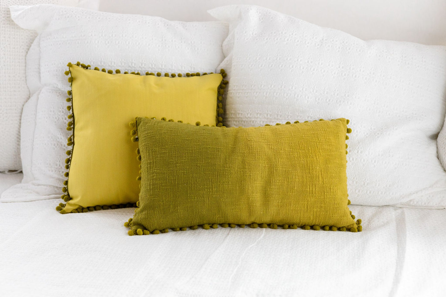 Viva Vibe 'Woven' Cushion Covers (Green: 12*20 SOLD OUT)
