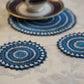 Ocean Whirl Crochet Coasters