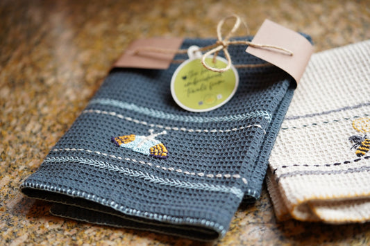 Garden Stories 'Embroidered' Kitchen Towels (Set of 2)