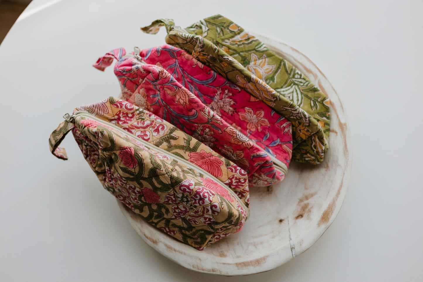 Block Print Elegance Keepsake Pouches