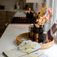 Golden Mimosa 'Embroidered' Tea Towels  ( Set of 2)