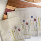 Twilight Garden 'Embroidered' Tea Towels  ( Set of 2)