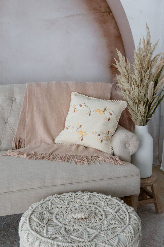Autumn Waltz 'Crochet' Cushion Covers