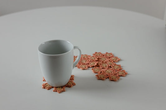 Starflower 'Crochet' Coasters (SOLD OUT)