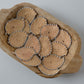 Golden Leaf 'Crochet' Coasters