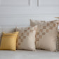 Harvest Grid 'Embroidered' Cushion Covers