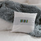 Ocean Grid 'Embroidered' Cushion Covers