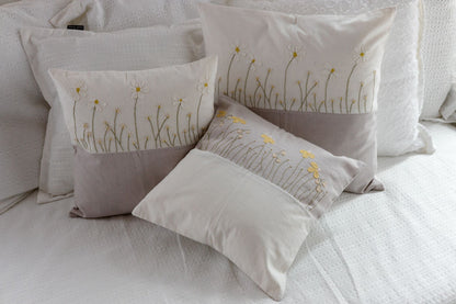 Daisy Daydream 'Embroidered' Cushion Covers