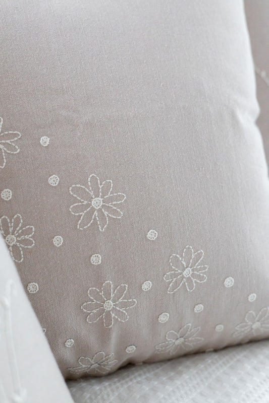 Blossom Dust 'Embroidered' Cushion Covers