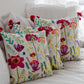 Blossom Meadow ‘Kantha Embroidered' Cushion Cover