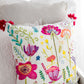 Blossom Meadow ‘Kantha Embroidered' Cushion Cover