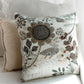Wildflower Soul 'Kantha Embroidered' Cushion Cover (Brown: 16*16 and 18*18 SOLD OUT)
